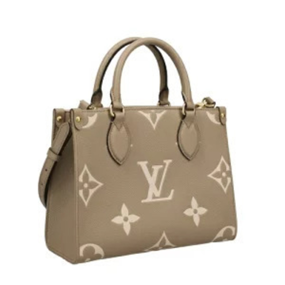 Louis Vuitton OnTheGo Turtletrell Cream Handbag